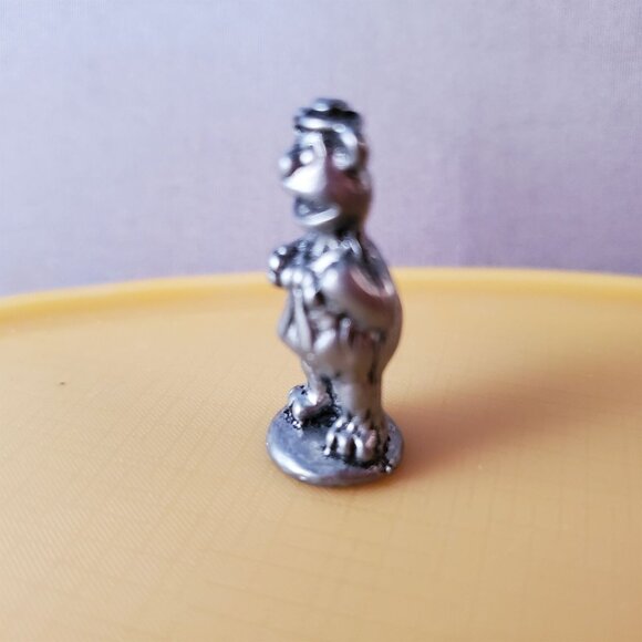 Fozzie Bear Monopoly Token Figure Muppets Miniature Metal 1" Mini Fig - Picture 4 of 8